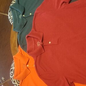3 Polo shirts